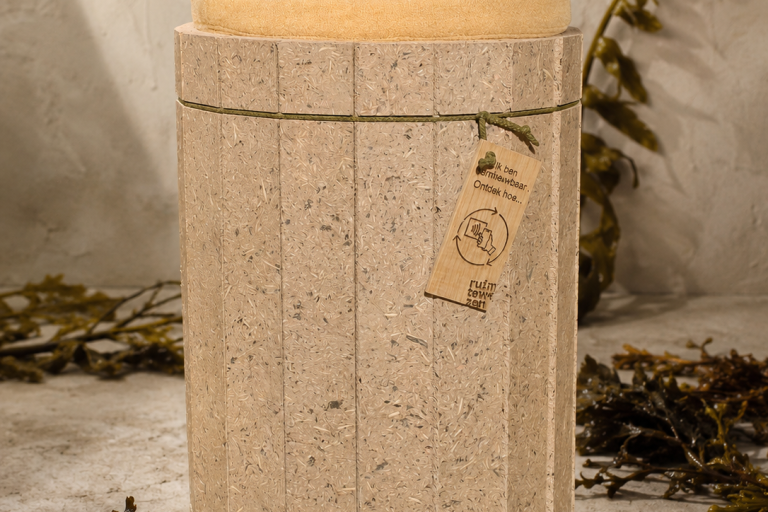 circulaire zeewier kruk van Seawood - Design Ruimtewezen